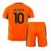 Inter Milan Lautaro Martinez #10 Replika Babykläder Tredje matchkläder barn 2023-24 Korta ärmar (+ Korta byxor)